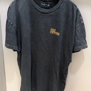 Abercrombie & Fitch Black Pulp Fiction Graphic Tee